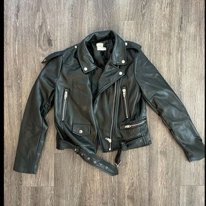 Princess Polly faux leather jacket